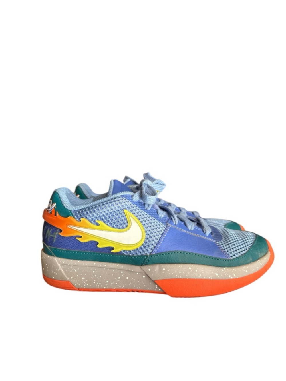 Nike 2023 Ja 1 GS 'Backyard BBQ' Sneakers Vibrant Colour-block Women’s EU 37.5